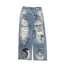 Mixed Emotions Blue ´Canvas´ Denim one-kickz