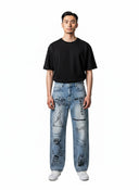 Mixed Emotions Blue ´Canvas´ Denim one-kickz