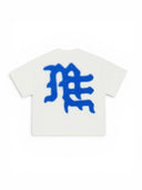 Mixed Emotions Blue ‘End’ Rhinestone Tee one-kickz