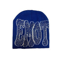 Mixed Emotions Blue 'Rhinestone' Beanie one-kickz