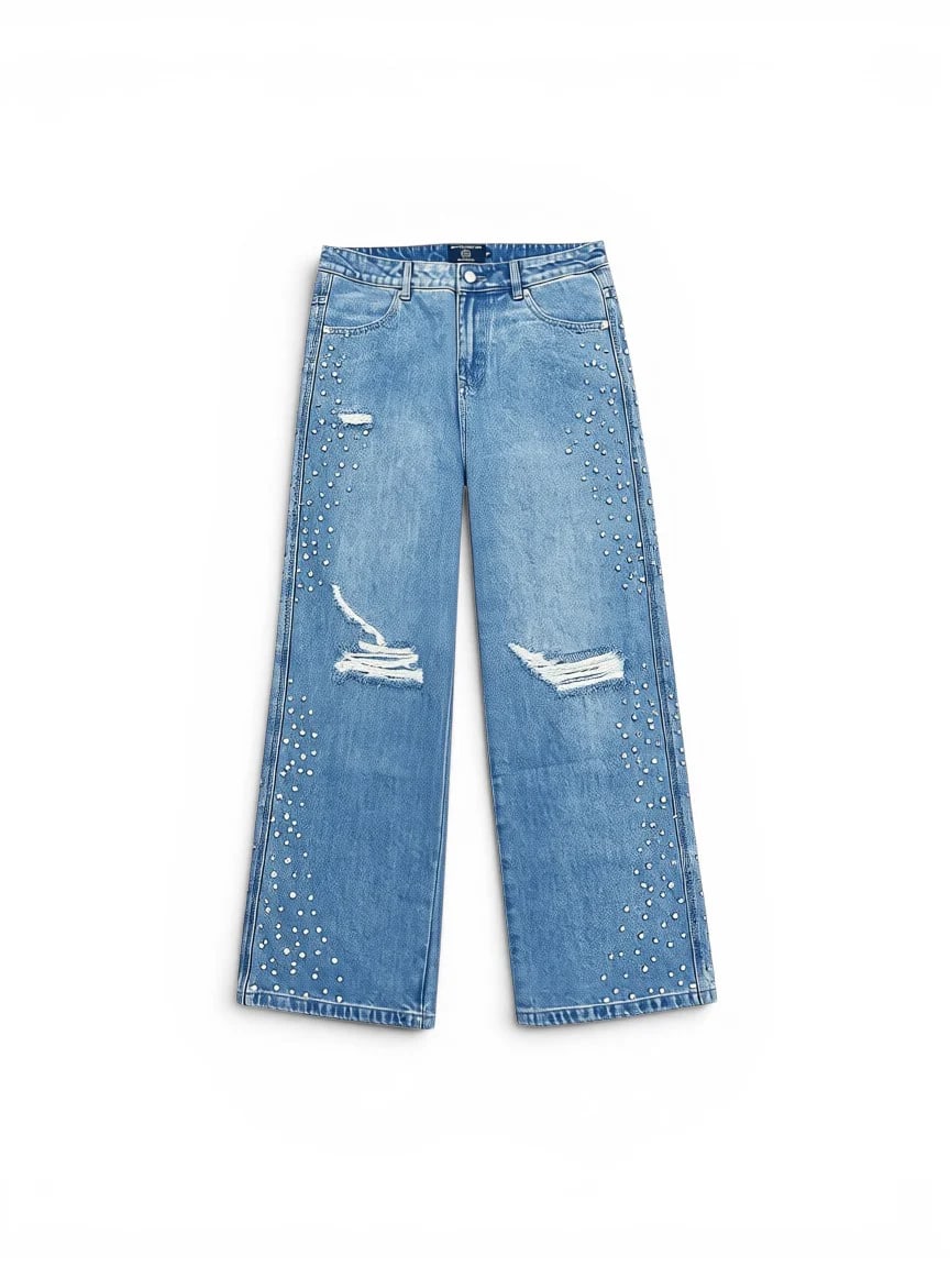 Mixed Emotions Blue Stone ´Baggy´ Jeans