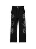 Mixed Emotions Eclipse Black Rhinestone Sweats one-kickz