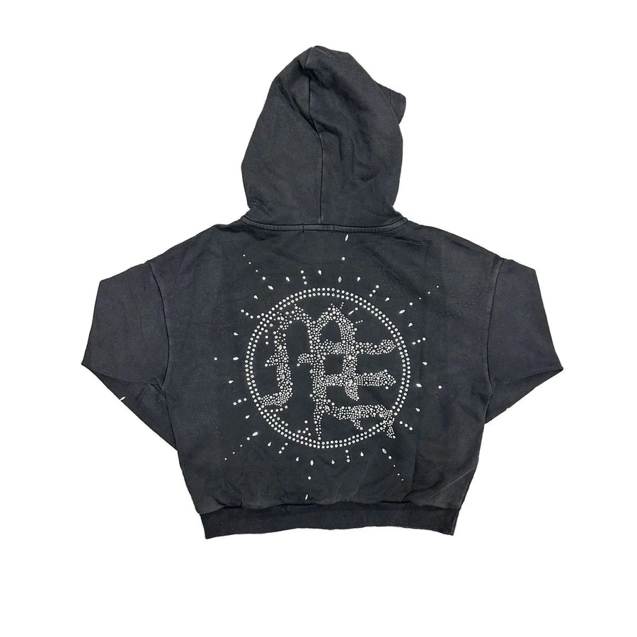 Mixed Emotions Eclipse Grey Zip Hoodie