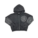 Mixed Emotions Eclipse Grey Zip Hoodie one-kickz
