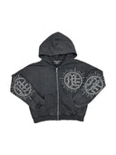 Mixed Emotions Eclipse Grey Zip Hoodie one-kickz