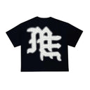 Mixed Emotions 'End' Rhinestone Black & White Tee one-kickz