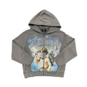 Mixed Emotions Grey "Rhinestone" Hoodie