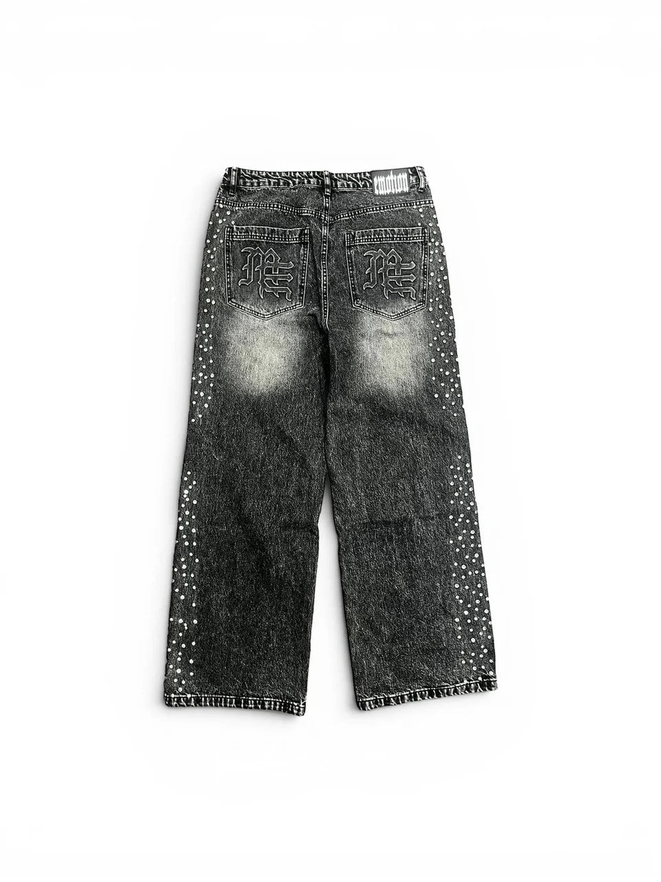 Mixed Emotions Grey Stone Baggy Jeans