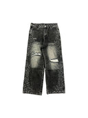 Mixed Emotions Grey Stone Baggy Jeans one-kickz