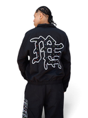 Mixed Emotions "ME" Rhinestone Nylon Jacket