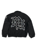 Mixed Emotions "ME" Rhinestone Nylon Jacket
