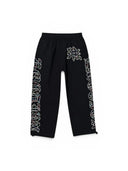 Mixed Emotions ¨ME¨ Rhinestone Nylon Pants one-kickz