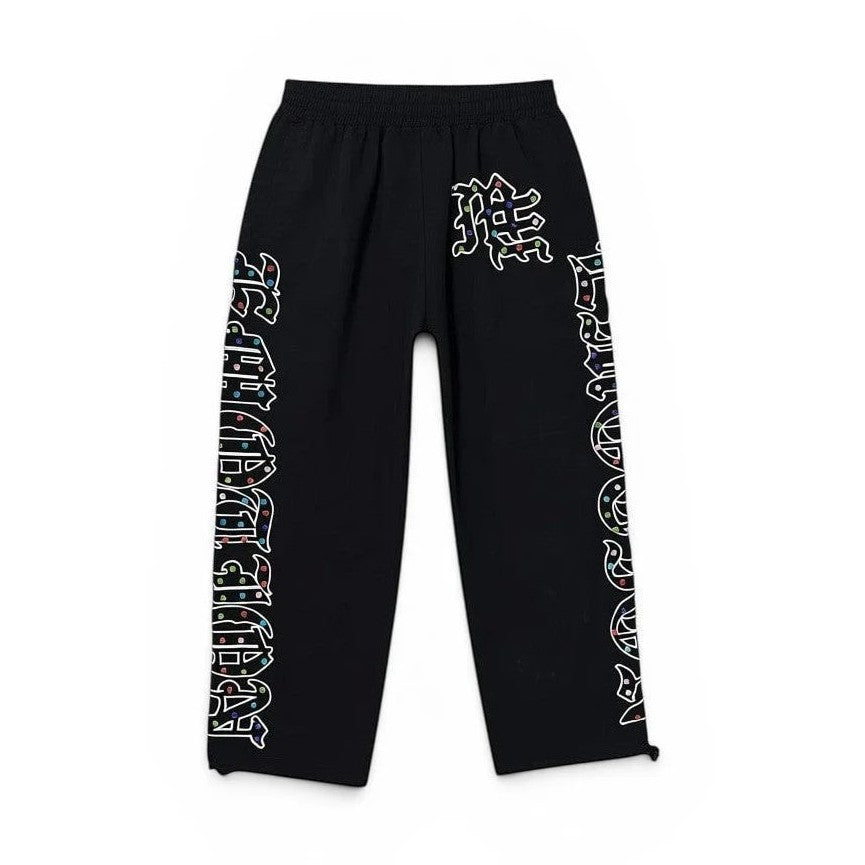 Mixed Emotions ¨ME¨ Rhinestone Nylon Pants