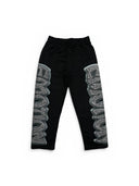 Mixed Emotions Midnight Rhinestone Sweatpants one-kickz