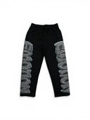 Mixed Emotions Midnight Rhinestone Sweatpants