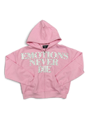 Mixed Emotions Pink 'End' Hoodie