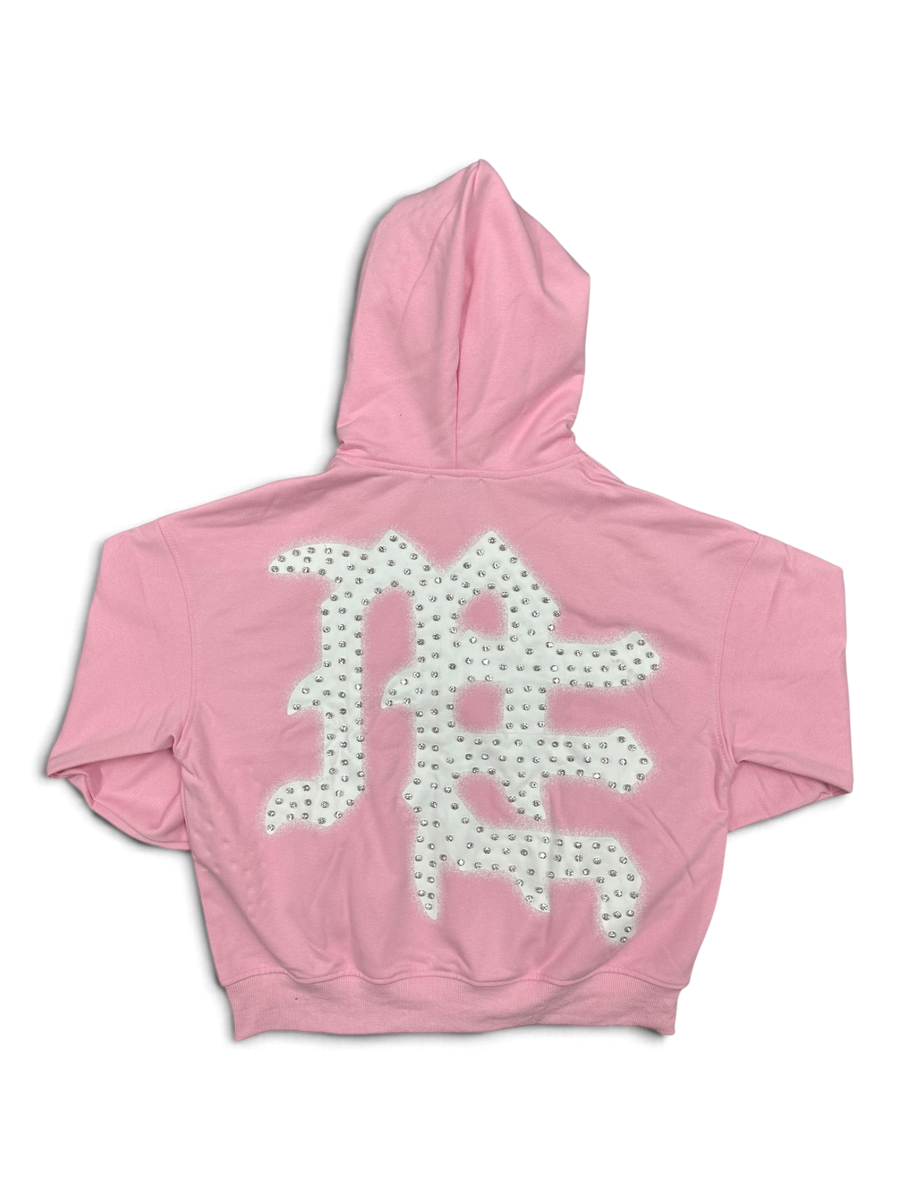 Mixed Emotions Pink 'End' Hoodie