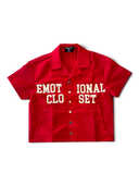 Mixed Emotions Red "Backyard" Nylon Shirt