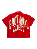 Mixed Emotions Red "Backyard" Nylon Shirt