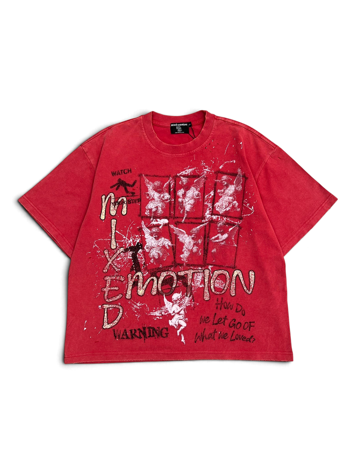 Mixed Emotions Red "Crimson" Tee