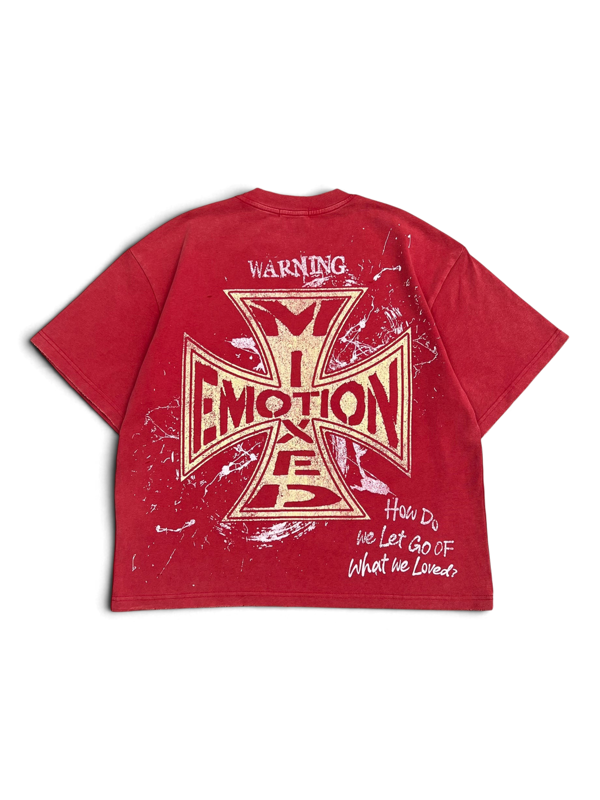 Mixed Emotions Red "Crimson" Tee