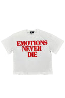 Mixed Emotions Red End Rhinestone Tee one-kickz