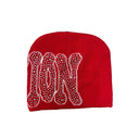 Mixed Emotions Red 'Rhinestone' Beanie one-kickz