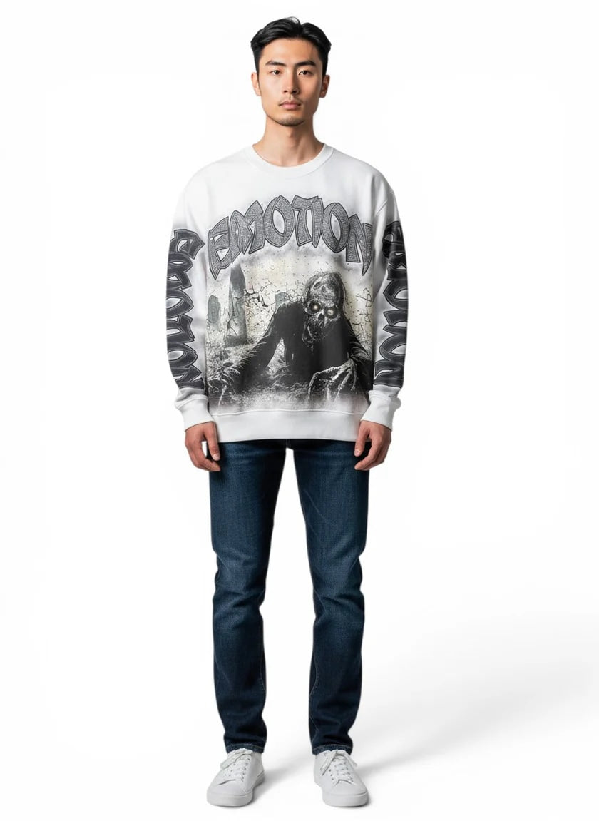 Mixed Emotions Resurrection White Long Sleeve