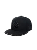 New Era 59Fifty NY Triple Black Crystals V2
