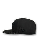 New Era 59Fifty NY Triple Black Crystals V2 one-kickz