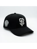 New Era 9Forty A-Frame SF Yankees Crystals Black/White one-kickz