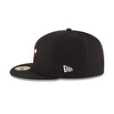 New Era Chicago Bulls Team Color Black 59FIFTY Fitted Hat