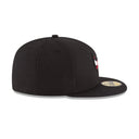 New Era Chicago Bulls Team Color Black 59FIFTY Fitted Hat