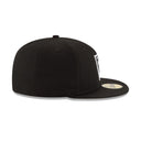 New Era Las Vegas Raiders Black & White 59FIFTY Fitted Hat