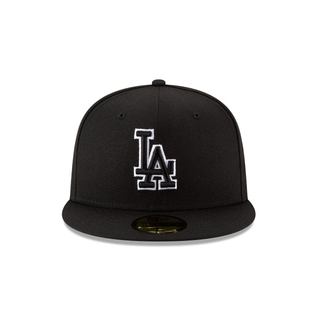 New Era Los Angeles Dodgers Black Outline 59FIFTY Fitted Hat