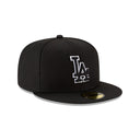 New Era Los Angeles Dodgers Black Outline 59FIFTY Fitted Hat