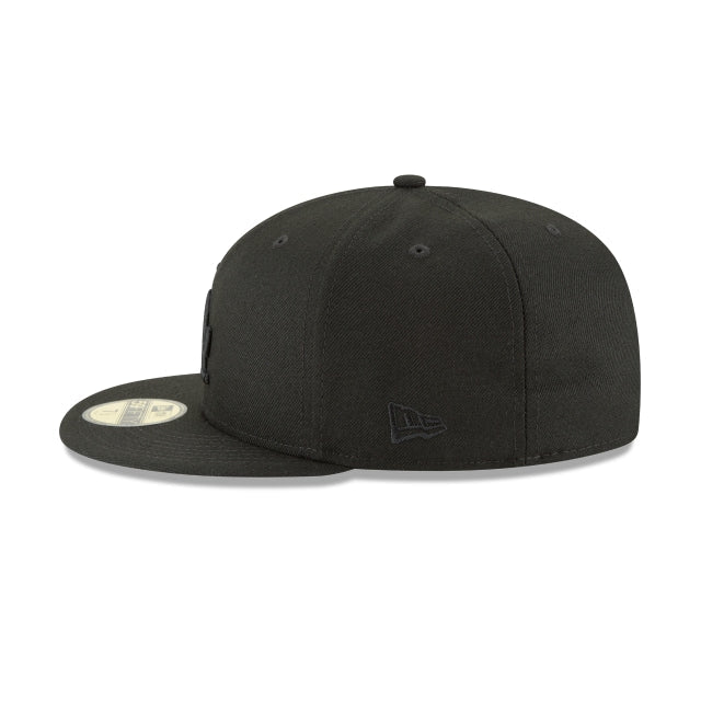 New Era Los Angeles Dodgers Blackout Basic 59FIFTY Fitted Hat
