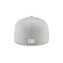 New Era Los Angeles Dodgers Gray Basic 59FIFTY Fitted Hat