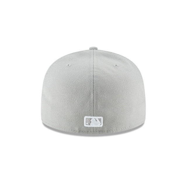 New Era Los Angeles Dodgers Gray Basic 59FIFTY Fitted Hat