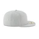 New Era Los Angeles Dodgers Gray Basic 59FIFTY Fitted Hat