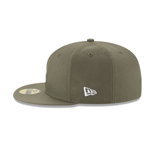 New Era Los Angeles Dodgers Olive 59FIFTY Fitted Hat