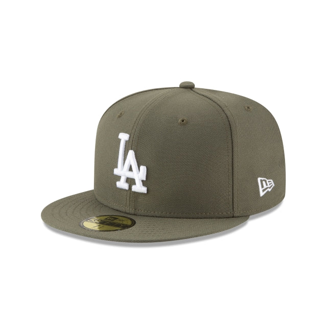 New Era Los Angeles Dodgers Olive 59FIFTY Fitted Hat