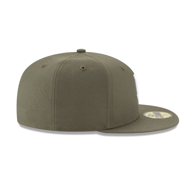 New Era Los Angeles Dodgers Olive 59FIFTY Fitted Hat
