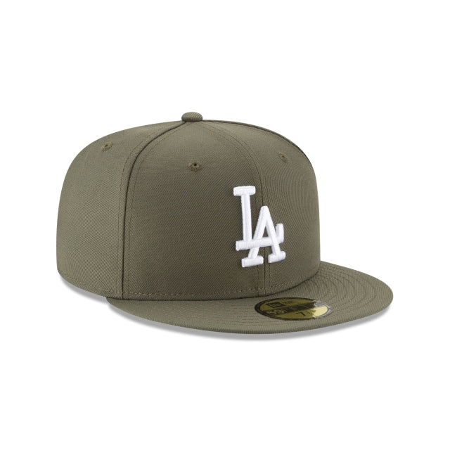 New Era Los Angeles Dodgers Olive 59FIFTY Fitted Hat