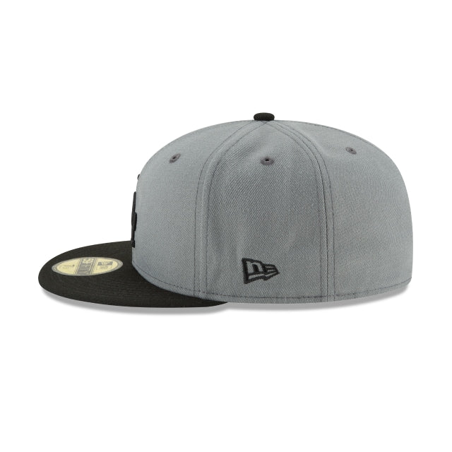 New Era Los Angeles Dodgers Storm Gray Basic 59FIFTY Fitted Hat