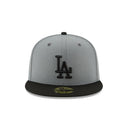 New Era Los Angeles Dodgers Storm Gray Basic 59FIFTY Fitted Hat