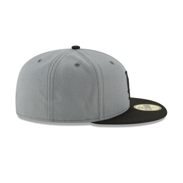 New Era Los Angeles Dodgers Storm Gray Basic 59FIFTY Fitted Hat