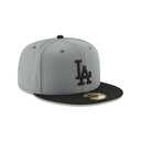 New Era Los Angeles Dodgers Storm Gray Basic 59FIFTY Fitted Hat