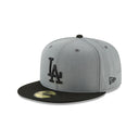 New Era Los Angeles Dodgers Storm Gray Basic 59FIFTY Fitted Hat