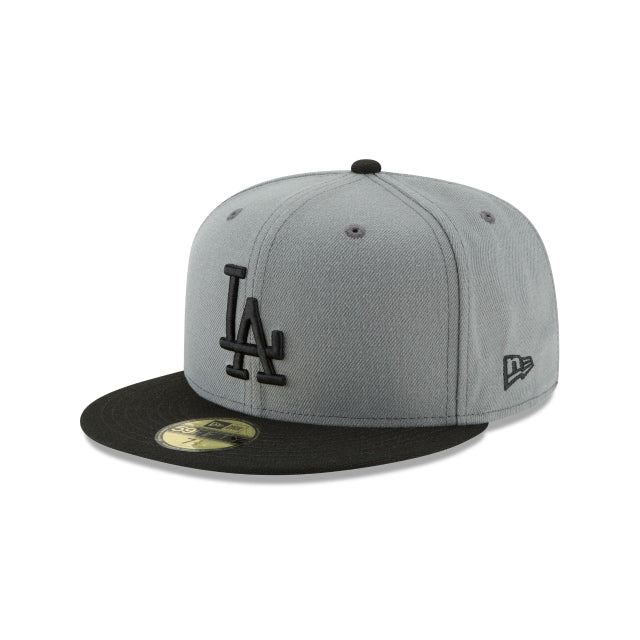 New Era Los Angeles Dodgers Storm Gray Basic 59FIFTY Fitted Hat